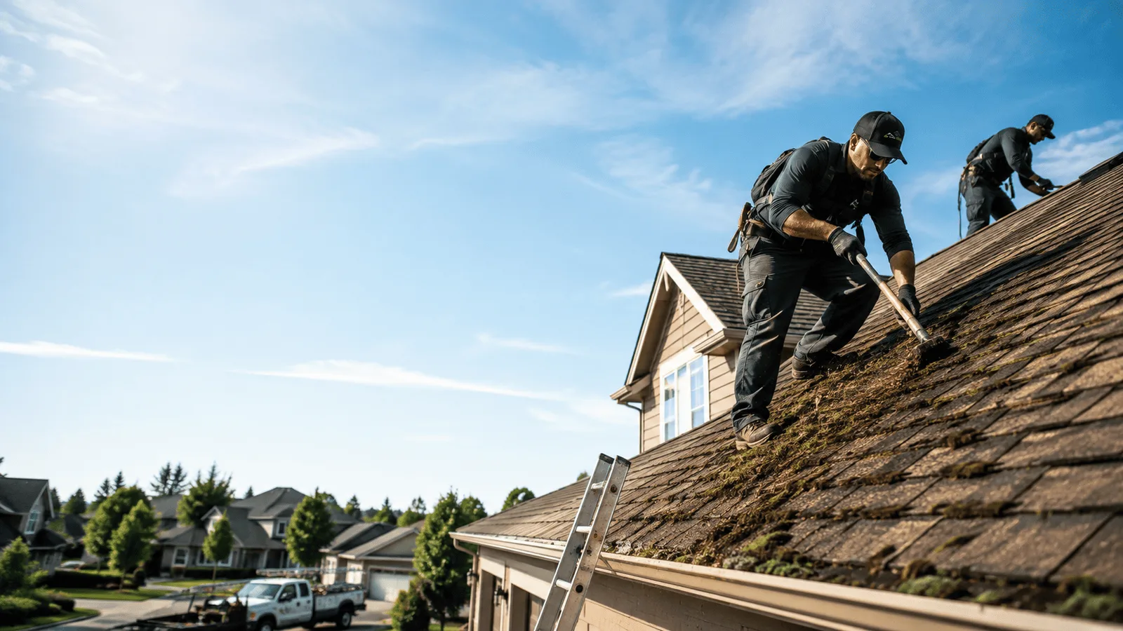 Roof Moss Removal in Blanchard, ID near me